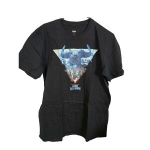 Dungeons & Dragons Dark Alliance Mens Large Graphic T-Shirt Black Cotton Tee